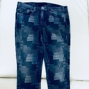 Genetic Denim Patch Skinny Jean Size 27